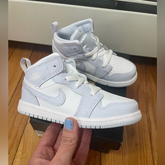 Nike Jordan 1 Mid Cobalt Bliss/White FD8782-400 Toddler Size 9c Medium - Picture 2 of 10